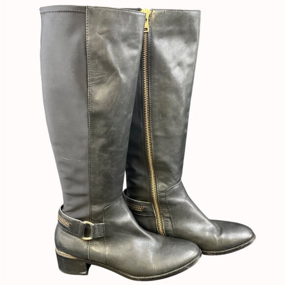 Steve Madden Ryperr Women's Black Riding Boots/Knee High Sz 9.5M SKU 5257 - Picture 1 of 9